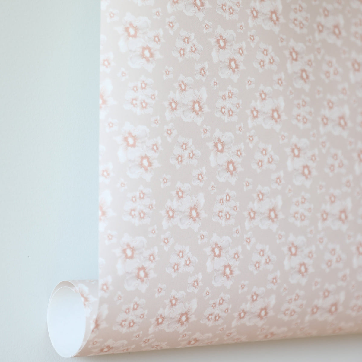 Cottage Garden luxury wallpaper with a small-scale floral pattern inspired by traditional English gardens, ideal for custom interiors, refined bedrooms, charming powder rooms, tailored living spaces, and luxury residential design projects.
