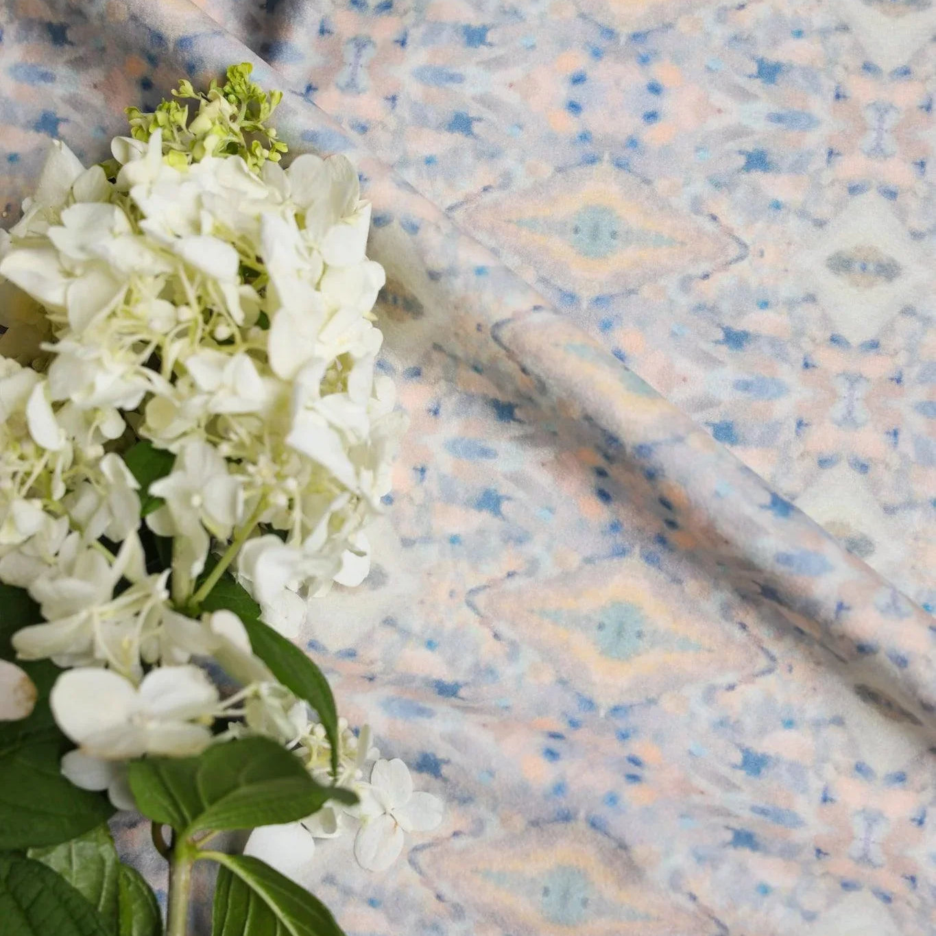 River Peace Luxury Fabric Small Repeat - Truett Designs