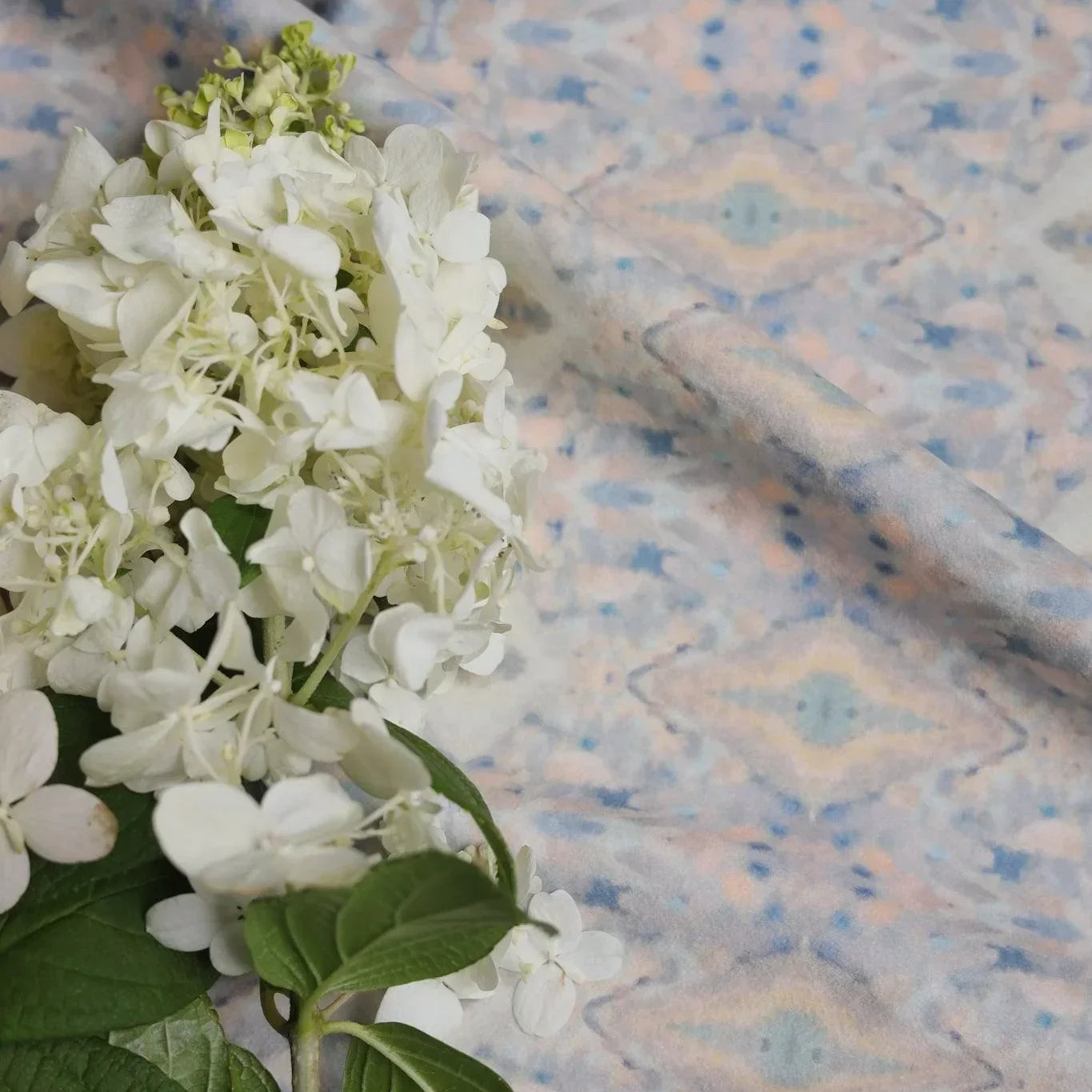 River Peace Luxury Fabric Small Repeat - Truett Designs