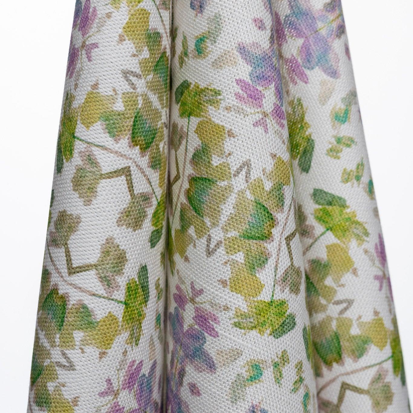 The Fields Fabric -Lupine White - Truett Designs