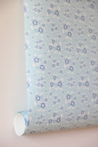 Cottage Garden luxury wallpaper with a small-scale floral pattern inspired by traditional English gardens, ideal for custom interiors, refined bedrooms, charming powder rooms, tailored living spaces, and luxury residential design projects.