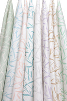 Botanic Mediterranean Sky Luxury Fabric - Truett Designs