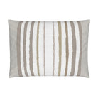 Brother Stripe in Neutrals Luxury Pillow by Truett Designs featuring an artistic stripe pattern in warm neutral tones. Handcrafted in England from sustainably printed luxury fabric, this designer decorative pillow adds structure, texture, and timeless elegance to sofas, beds, and accent chairs. A versatile favorite for interior designers, it pairs beautifully with florals, botanicals, grasscloth, natural linens, and tailored upholstery in luxury residential interiors.