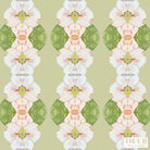 Flowering Dogwoods Fernwood Green Fabric - Truett Designs