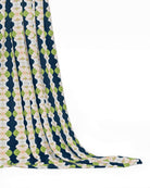 Flowering Dogwoods Navy Fabric - Truett Designs