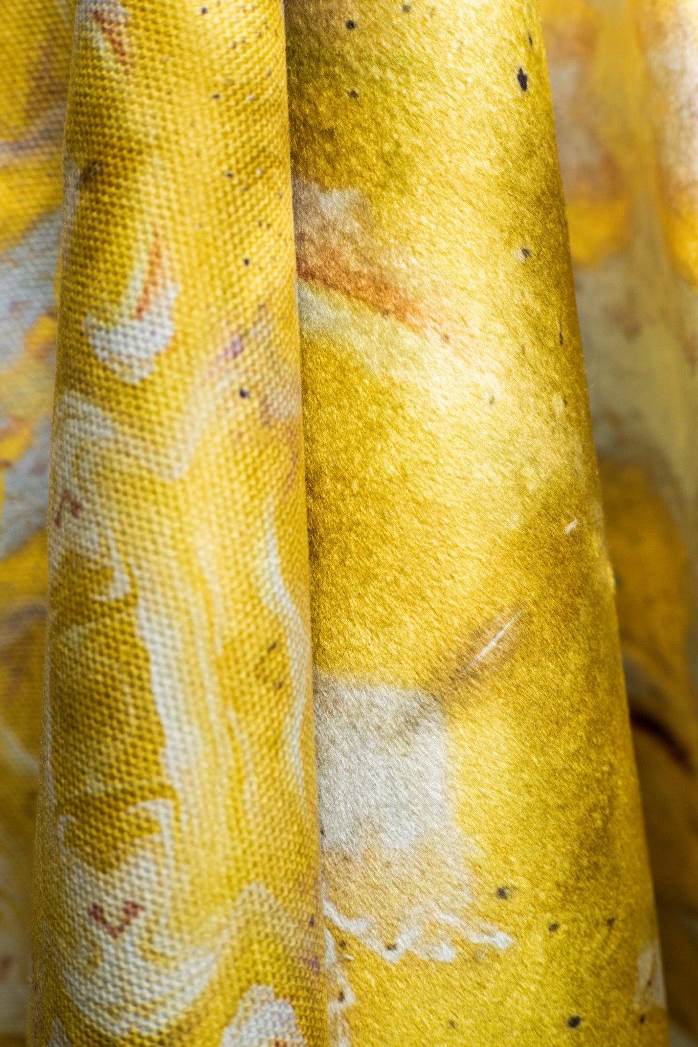 Gilt Gold & Merlot Fabric Large Repeat - Truett Designs